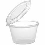 3oz Sauce Container with Hinged Lid