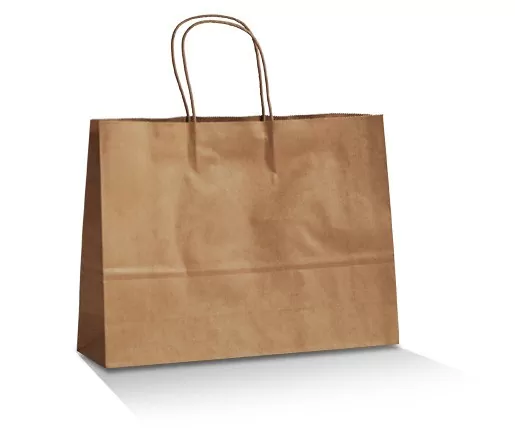 Brown Kraft Bag- Medium Boutiqu 250pc/Ctn