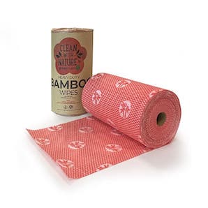 Greenmark Bamboo Cleaning Wipes Red