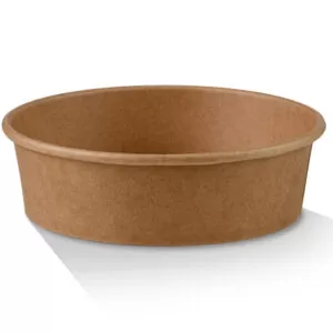 PLA Coated Kraft Salad Bowl 16oz 300pc/Ctn