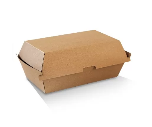 Snack Box-Regular/Brown Corrugated Plain/Brown 200pc/Ctn