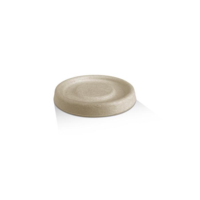 Unbleached Sugarcane Lid/Fit UC002 2000pc/ctn